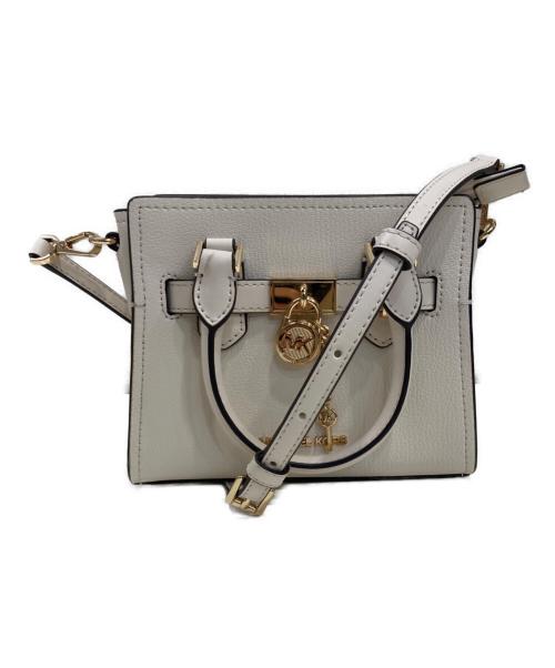 MICHAEL KORS（マイケルコース）MICHAEL KORS (マイケル・コース) 2WAYバッグ ホワイトの古着・服飾アイテム