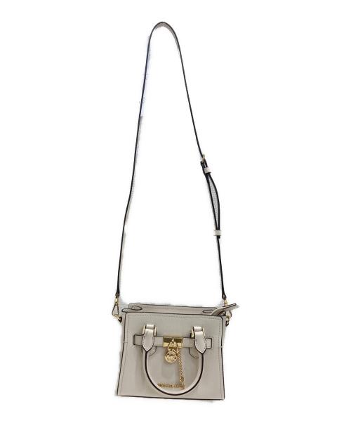 MICHAEL KORS（マイケルコース）MICHAEL KORS (マイケル・コース) 2WAYバッグ ホワイトの古着・服飾アイテム