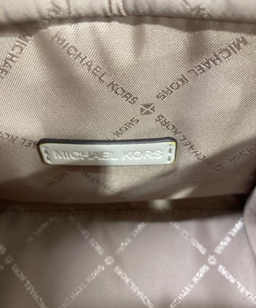 MICHAEL KORS（マイケルコース）MICHAEL KORS (マイケル・コース) 2WAYバッグ ホワイトの古着・服飾アイテム