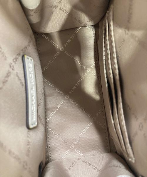 MICHAEL KORS（マイケルコース）MICHAEL KORS (マイケル・コース) 2WAYバッグ ホワイトの古着・服飾アイテム