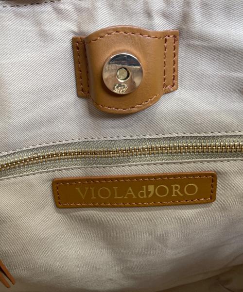 VIOLAd'ORO（ヴィオラドーロ）VIOLAd'ORO (ヴィオラドーロ) バッグ ベージュ 未使用品の古着・服飾アイテム