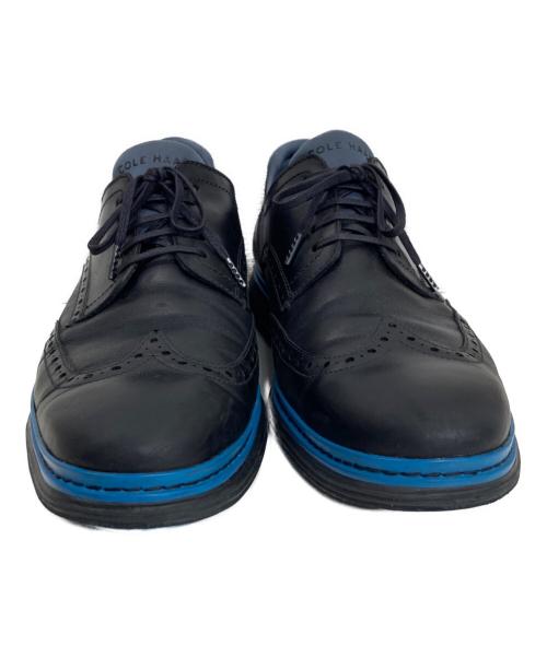 COLE HAAN（コールハーン）COLE HAAN (コールハーン) ORIGINAL WING TIP OXFORD WP ブラック サイズ:9 1/2の古着・服飾アイテム