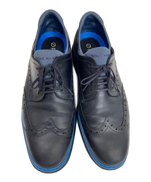 COLE HAAN（コールハーン）COLE HAAN (コールハーン) ORIGINAL WING TIP OXFORD WP ブラック サイズ:9 1/2の古着・服飾アイテム