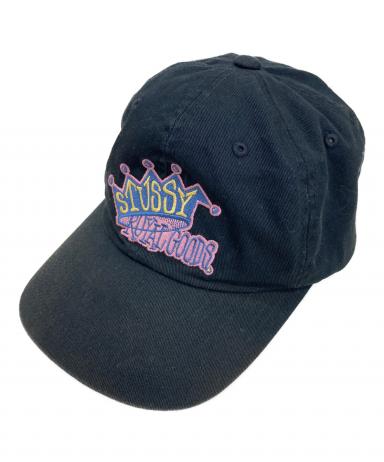中古・古着通販】stussy (ステューシー) キャップ ブラック｜ブランド