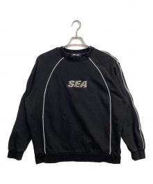 WIND AND SEA（ウィンダンシー）の古着「クルーネックスウェット」｜ブラック