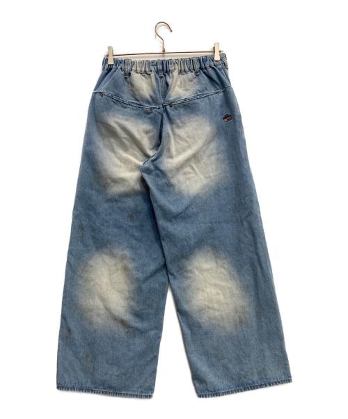 Left Alone（レフトアローン）Left Alone (レフトアローン) RAW WAVE DENIM PANTS ブルー サイズ:Ｍの古着・服飾アイテム