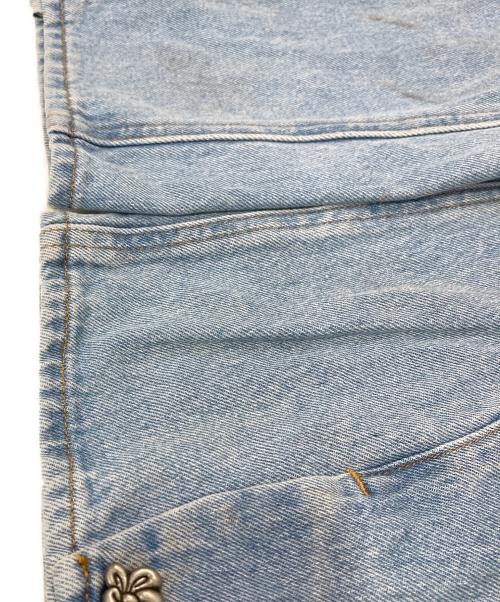 Left Alone（レフトアローン）Left Alone (レフトアローン) RAW WAVE DENIM PANTS ブルー サイズ:Ｍの古着・服飾アイテム
