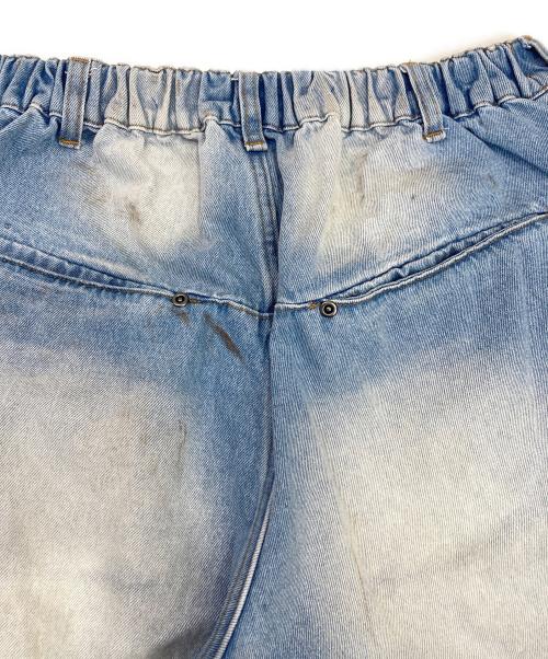 Left Alone（レフトアローン）Left Alone (レフトアローン) RAW WAVE DENIM PANTS ブルー サイズ:Ｍの古着・服飾アイテム