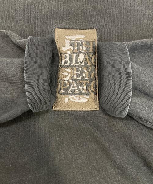 THE BLACK EYE PATCH（ブラックアイパッチ）THE BLACK EYE PATCH (ブラックアイパッチ) クルーネックスウェット ブラック サイズ:XLの古着・服飾アイテム