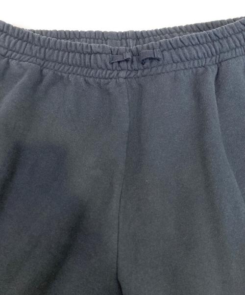 THE BLACK EYE PATCH（ブラックアイパッチ）THE BLACK EYE PATCH (ブラックアイパッチ) METAL LOGO FABRIC-STITCHED SWEAT PANTS ブラック サイズ:Lの古着・服飾アイテム