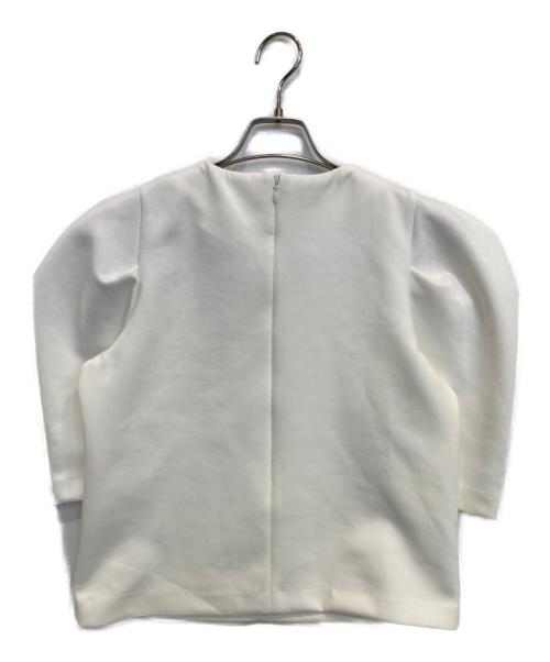Heve（ヘイヴ）Heve (ヘイヴ) Puff Shoulder Tops ホワイト サイズ:FREEの古着・服飾アイテム