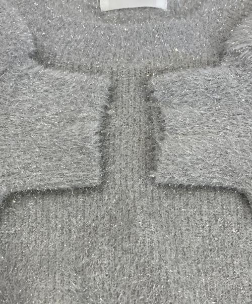 OHGA（オオガ）OHGA (オオガ) 半袖ニット グレー サイズ:FREEの古着・服飾アイテム