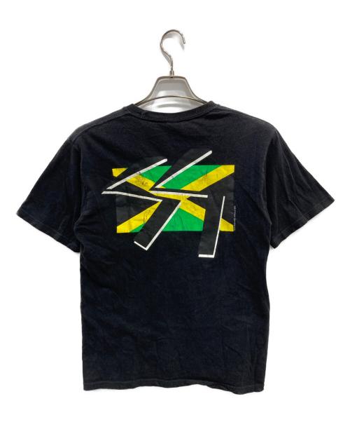 stussy（ステューシー）stussy (ステューシー) プリントTシャツ ブラック サイズ:Sの古着・服飾アイテム