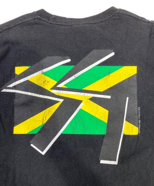 stussy（ステューシー）stussy (ステューシー) プリントTシャツ ブラック サイズ:Sの古着・服飾アイテム
