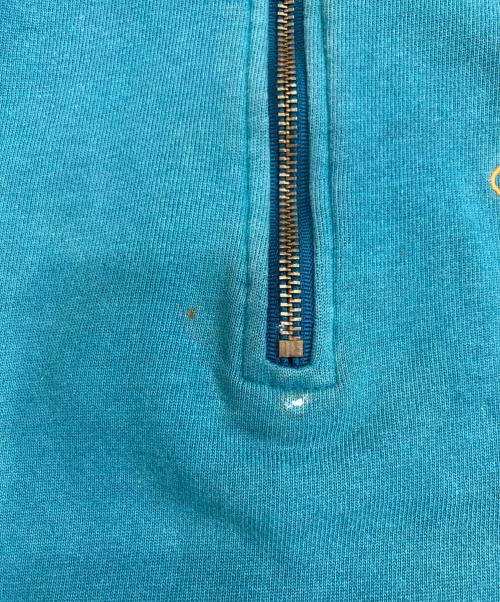 Champion（チャンピオン）Champion (チャンピオン) ハーフジップスウェット グリーン サイズ:Lの古着・服飾アイテム