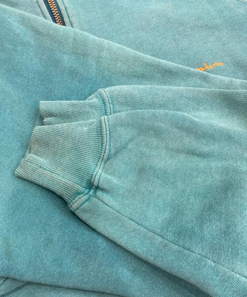 Champion（チャンピオン）Champion (チャンピオン) ハーフジップスウェット グリーン サイズ:Lの古着・服飾アイテム