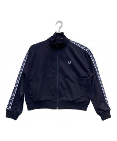 FRED PERRY ネイビー トラックジャケット 中古・古着通販】FRED PERRY (フレッドペリー) トラックジャケット