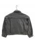 MARW UNITED ARROWS (マルゥ ユナイテッドアローズ) ブラックデニムジャケット グレー サイズ:38：6000円