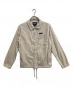 Patagoniaパタゴニア）の古着「ライトウェイト・オールウェア・ヘンプ・コーチズ・ジャケット」｜アイボリー