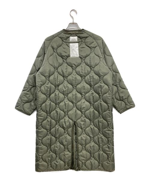 HYKE（ハイク）HYKE (ハイク) QUILTED LINER COAT オリーブ サイズ:3の古着・服飾アイテム