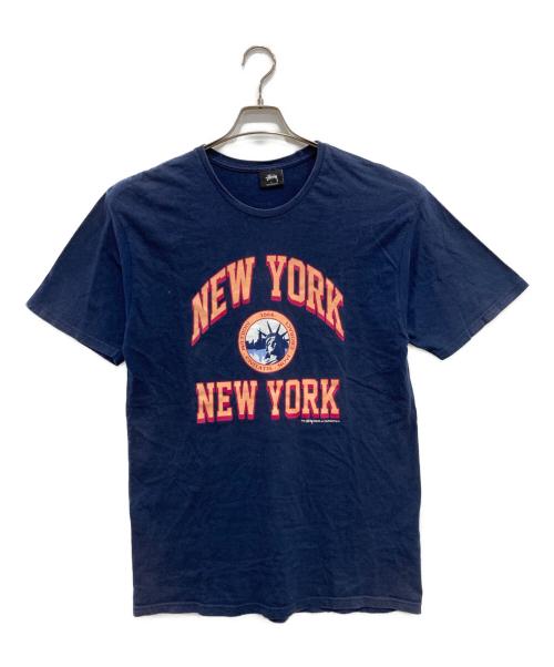 stussy（ステューシー）stussy (ステューシー) Tシャツ ネイビー サイズ:Lの古着・服飾アイテム