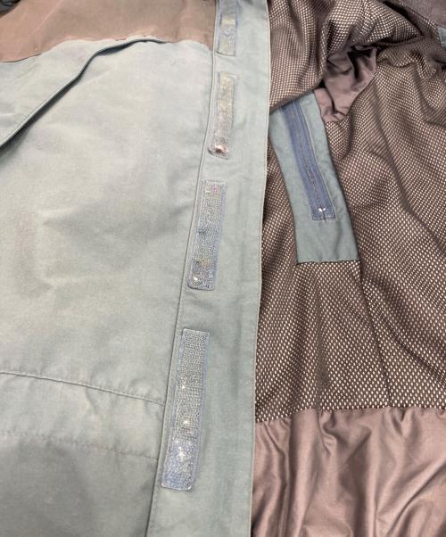 mont-bell（モンベル）mont-bell (モンベル) ジャケット グリーン×グレー サイズ:Mの古着・服飾アイテム