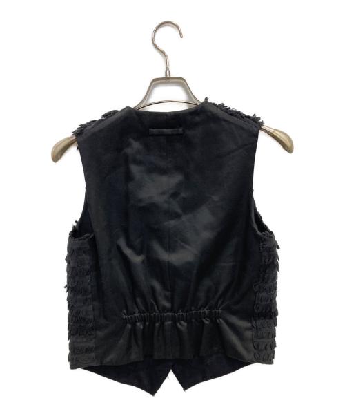 DRAWER（ドゥロワー）Drawer (ドゥロワー) ベスト ブラック サイズ:36の古着・服飾アイテム
