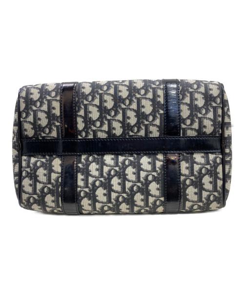 Christian Dior（クリスチャン ディオール）Christian Dior (クリスチャン ディオール) トロッター ミニボストンバッグ ブラック×ベージュの古着・服飾アイテム