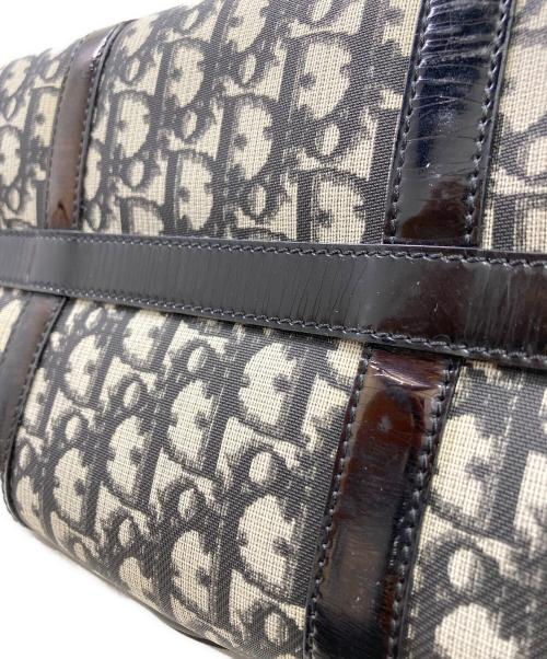 Christian Dior（クリスチャン ディオール）Christian Dior (クリスチャン ディオール) トロッター ミニボストンバッグ ブラック×ベージュの古着・服飾アイテム
