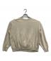 AURALEE（オーラリー）の古着「ELASTIC HIGH GAUGE SWEAT P/O」｜ベージュ