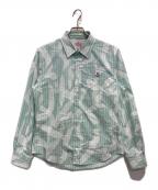 Vivienne Westwood manヴィヴィアン ウェストウッド マン）の古着「ストライプオーブシャツ」｜スカイブルー
