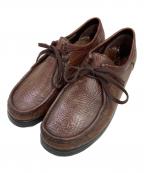 MEPHISTOメフィスト）の古着「チロリアンシューズ」｜ブラウン