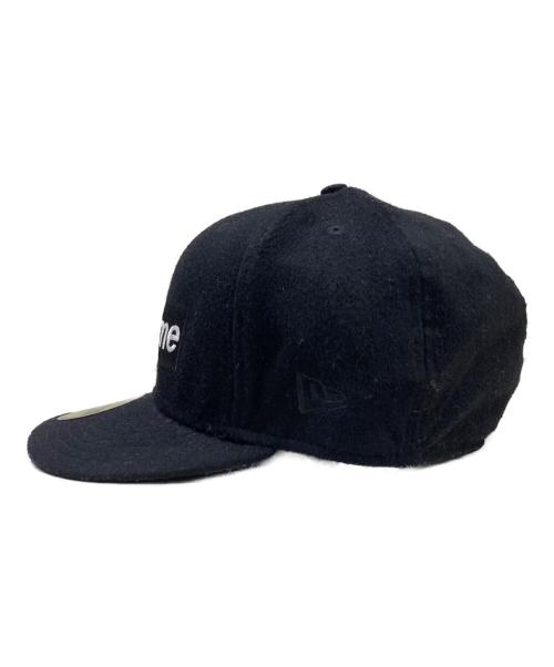 SUPREME（シュプリーム）Supreme (シュプリーム) New Era (ニューエラ) キャップ ブラック サイズ:7 3/8の古着・服飾アイテム