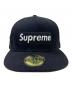 Supreme (シュプリーム) New Era (ニューエラ) キャップ ブラック サイズ:7 3/8：17000円
