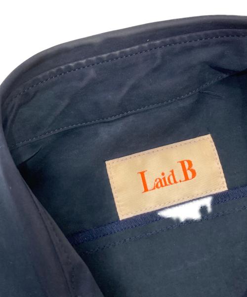 laid.B（レイド ビー）laid.B (レイド ビー) ゴム引きシャツ ネイビー サイズ:2の古着・服飾アイテム