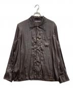 OUR LEGACYアワーレガシー）の古着「WALZ SHIRT」｜ブラウン