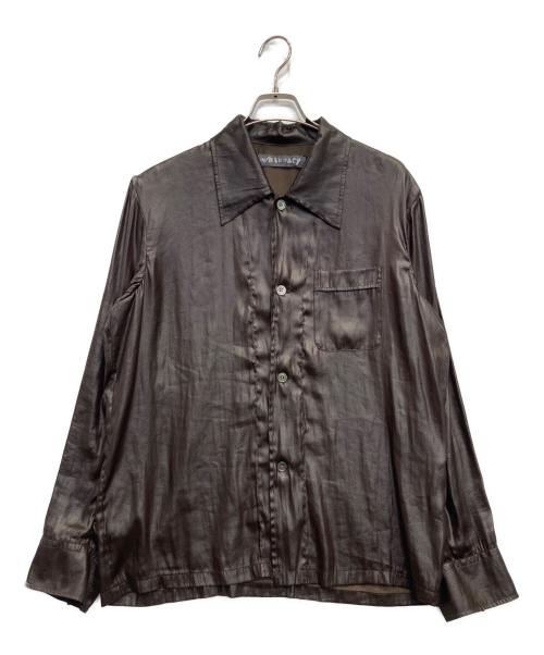 OUR LEGACY（アワーレガシー）OUR LEGACY (アワーレガシー) WALZ SHIRT ブラウン サイズ:46の古着・服飾アイテム