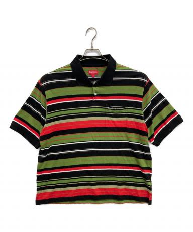 中古・古着通販】Supreme (シュプリーム) Multi Stripe Polo グリーン