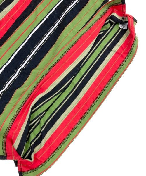 SUPREME（シュプリーム）Supreme (シュプリーム) Multi Stripe Polo グリーン サイズ:Lの古着・服飾アイテム