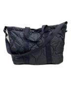 COMME des GARCONS HOMMEコムデギャルソン オム）の古着「リップストップキルティング2WAYバッグ」｜ブラック
