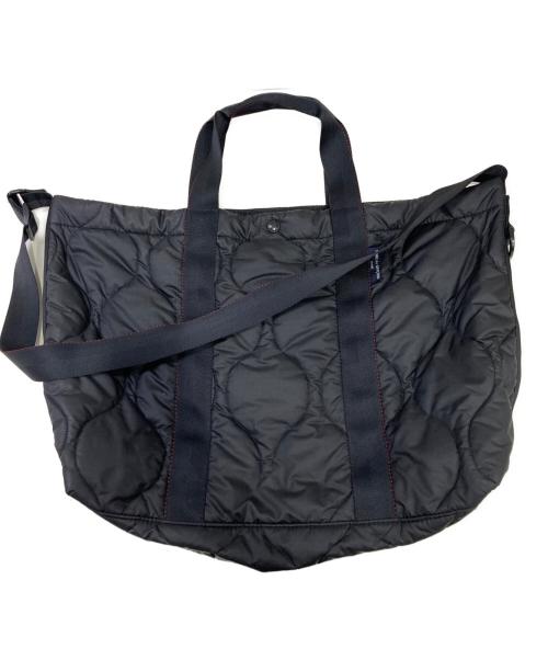COMME des GARCONS HOMME（コムデギャルソン オム）COMME des GARCONS HOMME (コムデギャルソン オム) リップストップキルティング2WAYバッグ ブラックの古着・服飾アイテム