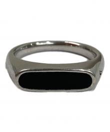 TOM WOOD（トムウッド）の古着「Mario Ring Onyx」｜シルバー
