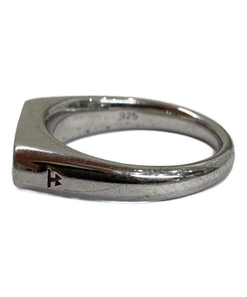 TOM WOOD（トムウッド）TOM WOOD (トムウッド) Mario Ring Onyx シルバー サイズ:10号の古着・服飾アイテム