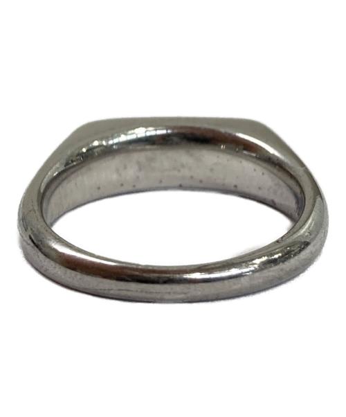 TOM WOOD（トムウッド）TOM WOOD (トムウッド) Mario Ring Onyx シルバー サイズ:10号の古着・服飾アイテム