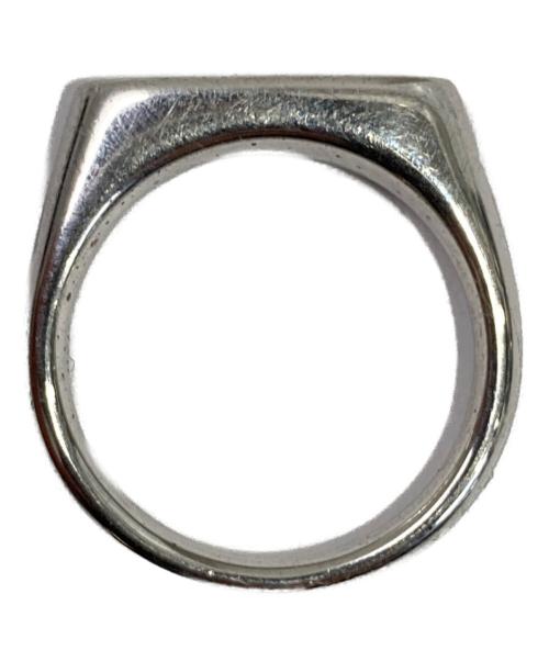 TOM WOOD（トムウッド）TOM WOOD (トムウッド) Mario Ring Onyx シルバー サイズ:10号の古着・服飾アイテム
