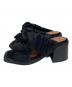 Ganni (ガニー) Ruched Satin Mules ブラック サイズ:37：12000円