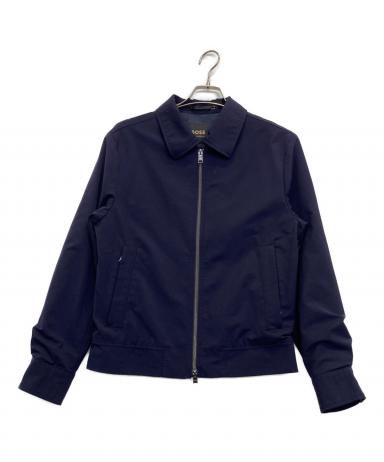 中古・古着通販】BOSS (ボス) ジップジャケット ネイビー サイズ:44