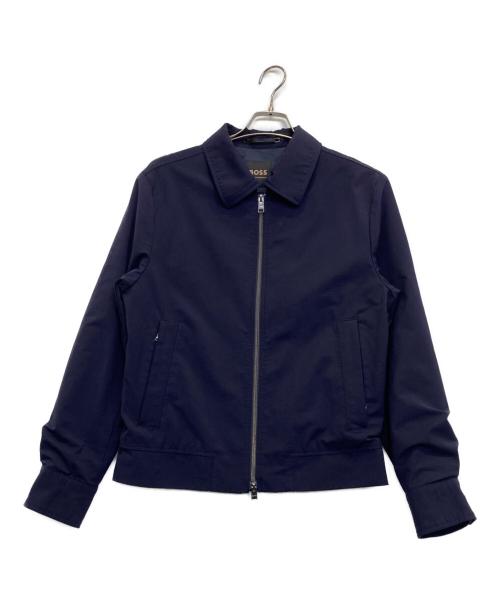 BOSS（ボス）BOSS (ボス) ジップジャケット ネイビー サイズ:44の古着・服飾アイテム