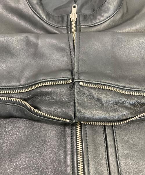 JOURNAL STANDARD（ジャーナルスタンダード）JOURNAL STANDARD (ジャーナルスタンダード) シングルライダースジャケット ブラック サイズ:Lの古着・服飾アイテム
