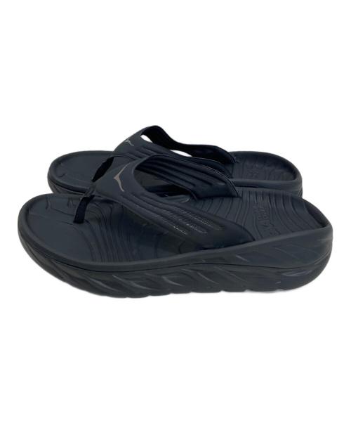 HOKAONEONE（ホカオネオネ）HOKAONEONE (ホカオネオネ) ORA RECOVERY FLIP ブラック サイズ:M7　W8の古着・服飾アイテム